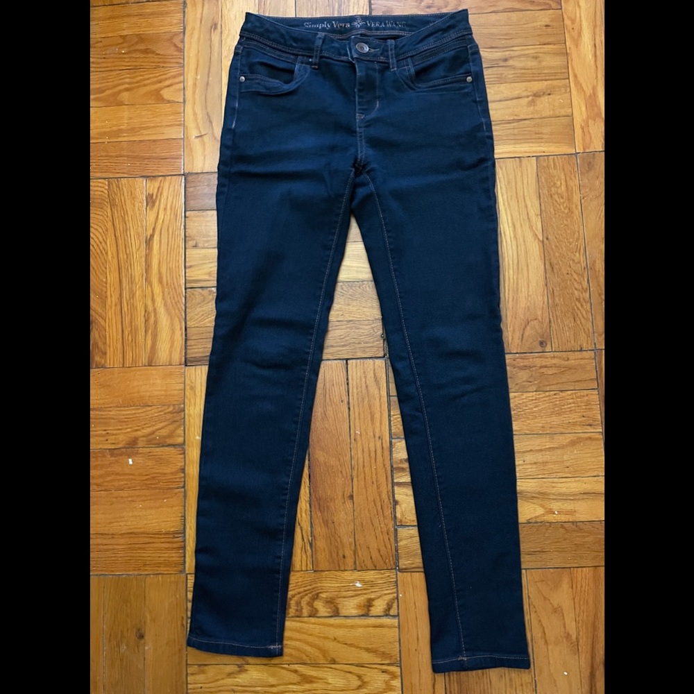 Simply Vera Wang Blue Jeans 0 Short